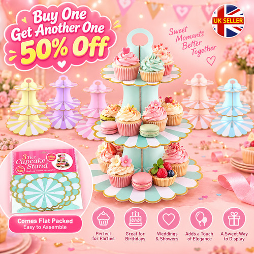 Tier cardboard cake - cardboard, stand