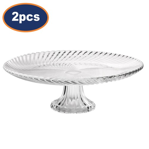 Glass cake stand 32cm sweets - glass,