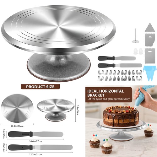 Inch cake turntable - 12,