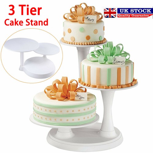 Tier white round - 3, cake