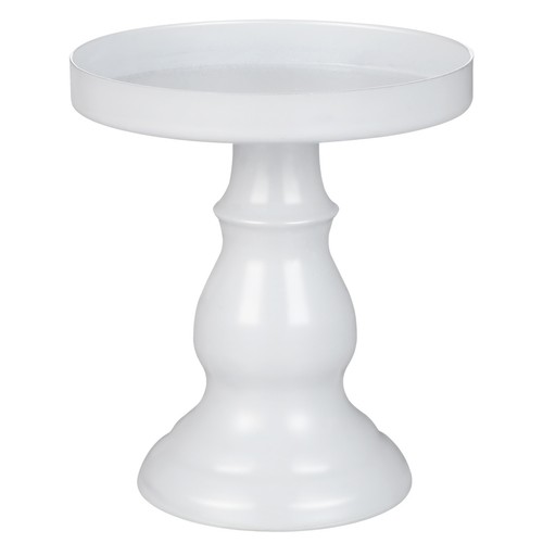 High white metal - cake, stand