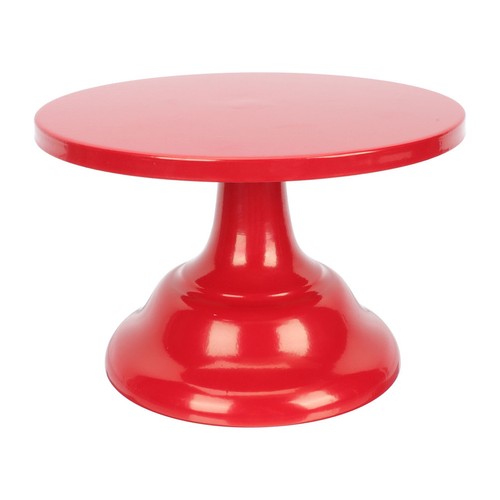 Red iron dessert display stand - iron,