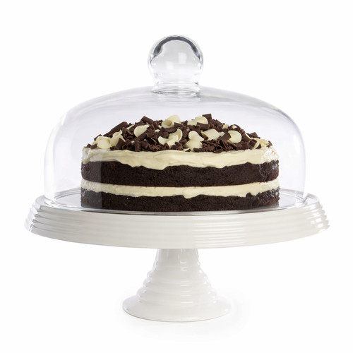 Cake stand ceramic with - ceramic, glass
