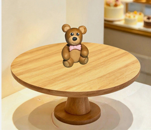 Teddy bear cake topper