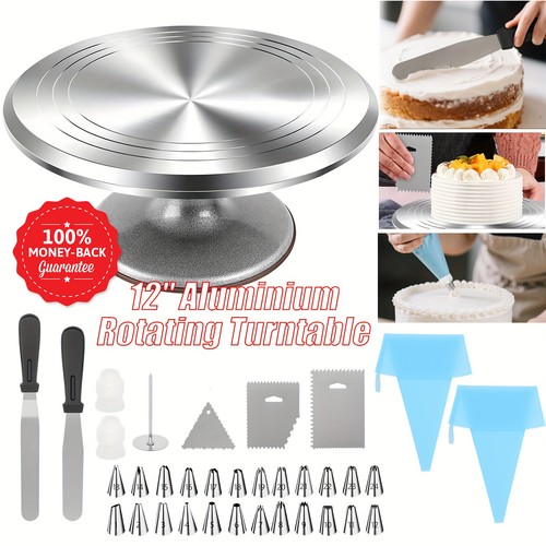 Cake turntable aluminum - turntable,