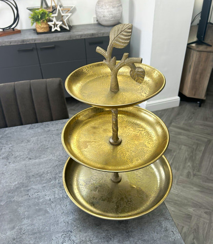 Tier round gold - tier,