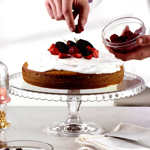 Pasabache footed glass service - glass,