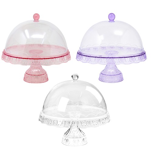 Cake stand with - with, cover