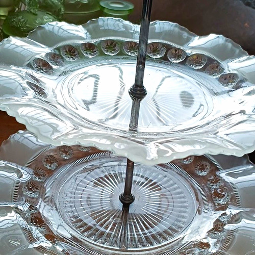 Tier clear pressed - 2-tier,