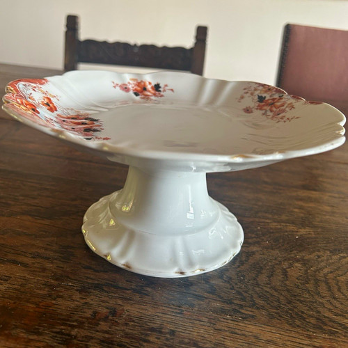 Ceramic pedestal cake stand - ceramic,
