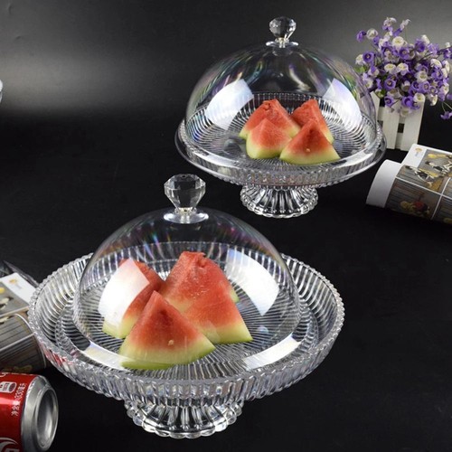Cake stand with dome cover - stand,