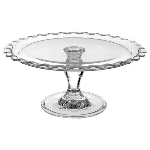 Classic footed cake - cake, stand